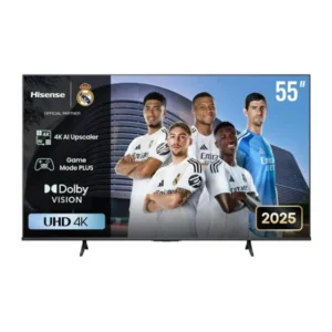 HISENSE 55'' UHD 4K SMART, 3HDMI, 2USB FREE WALL BRACKET-55A6Q